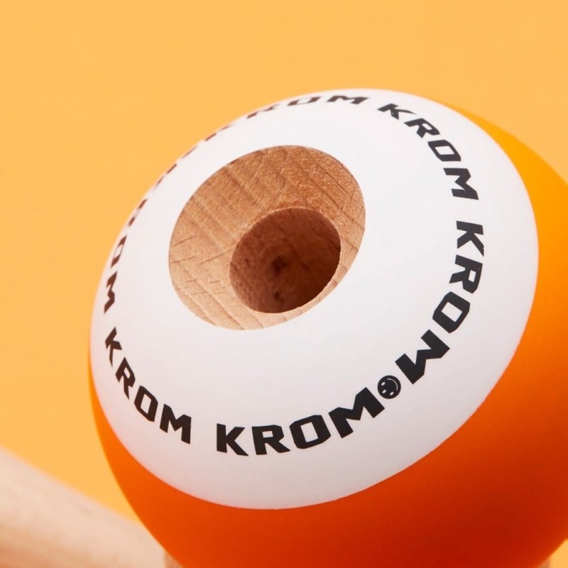Kendama KROM Pop Orange pomarańczowa