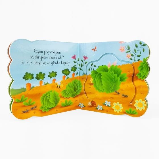 W ogrodzie. Książeczka z okienkami - Ginger Swift