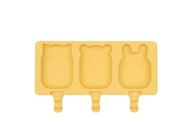 Silikonowe foremki do lodów i pieczenia Yellow - We Might Be Tiny