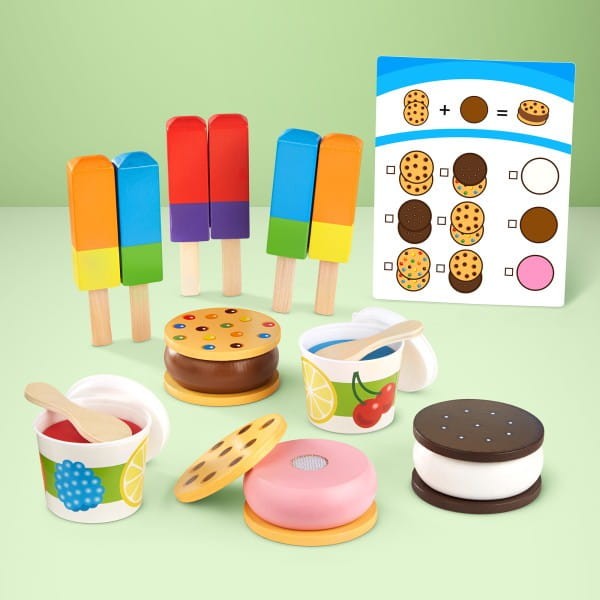 Lodziarnia-Cukiernia, Drewniany sklepik z lodami - Melissa & Doug
