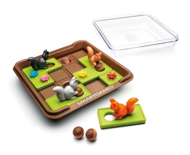 Gra Planszowa 6+ Wiewiórki Atakują - Smart Games