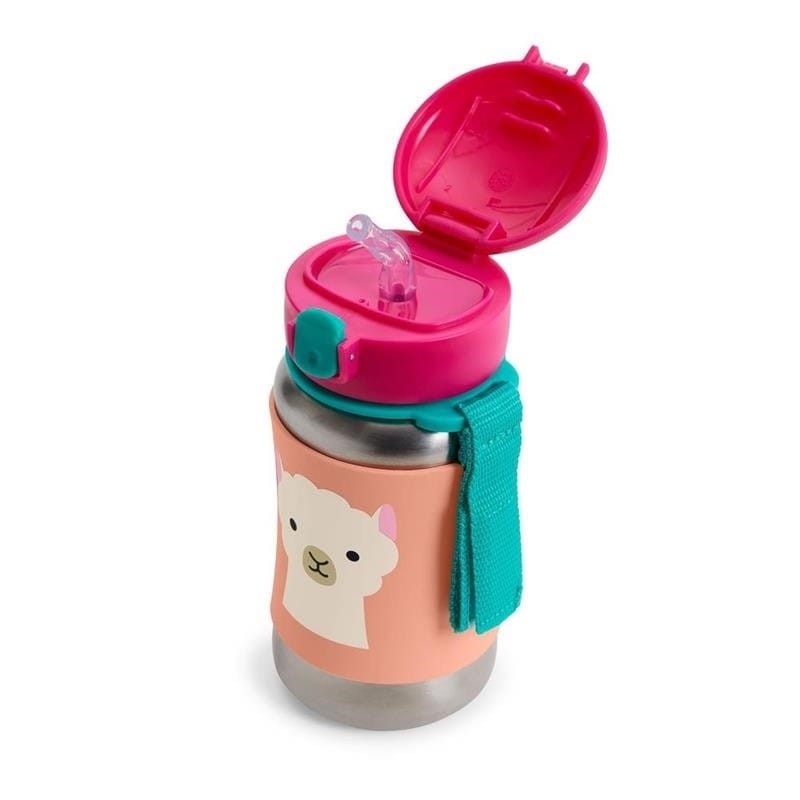 Stalowy bidon ze słomką Lama Zoo - Skip Hop