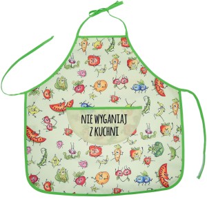 Fartuszek kuchenny dla dziecka, żółty (2-4l) - Alaantkoweblw