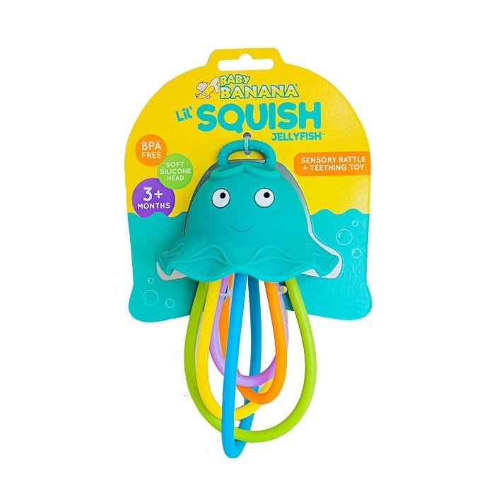 Grzechotka i Gryzak Meduza - Baby Banana