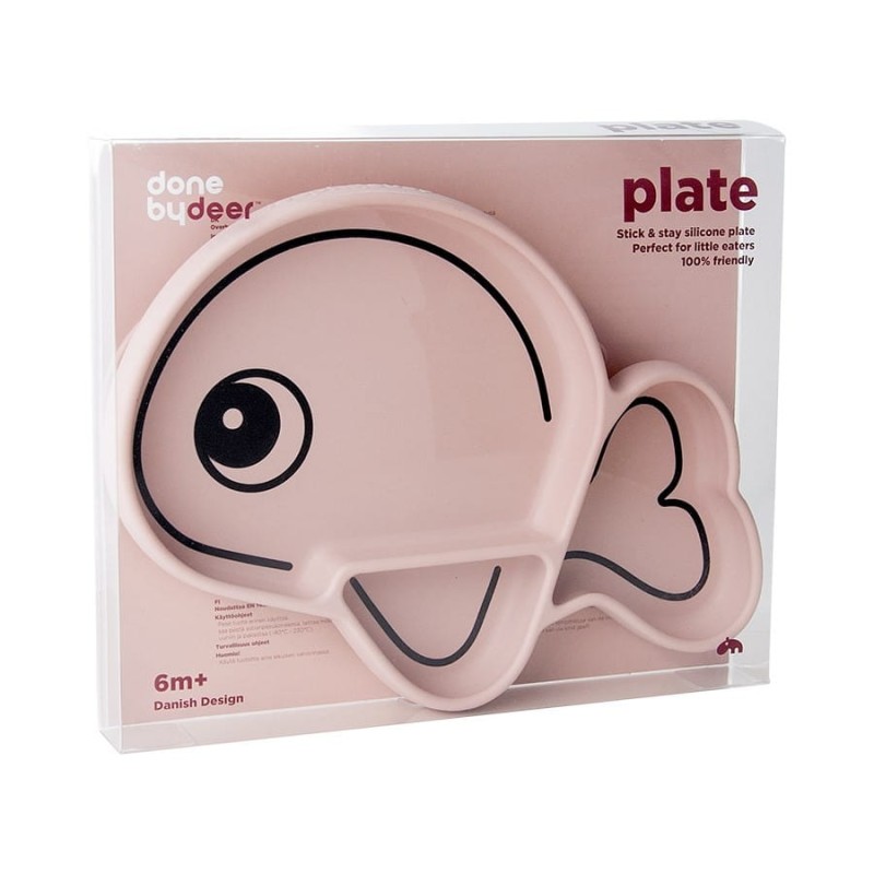 Talerzyk z Przyssawką Rybka Wally Powder - Done by Deer