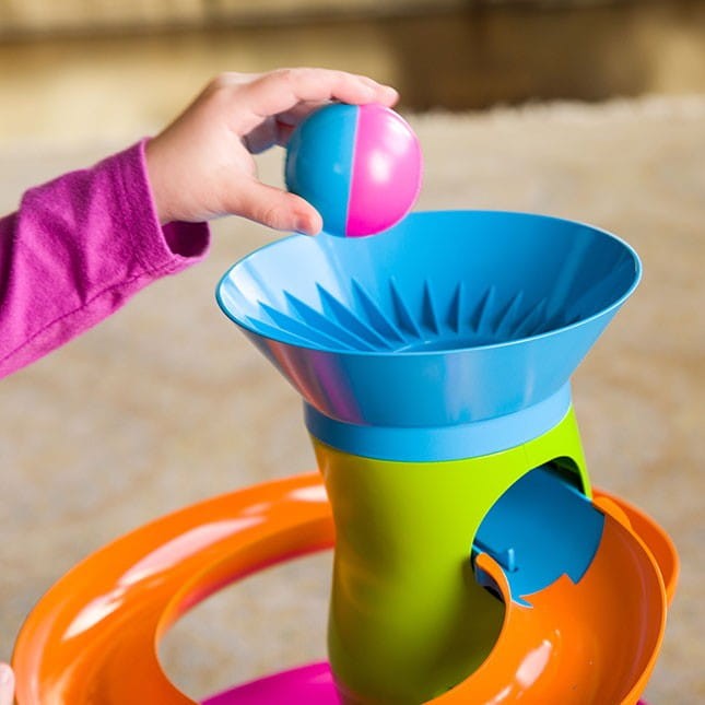 Zakręcona wieża tor dla piłek RollAgain - Fat Brain Toys
