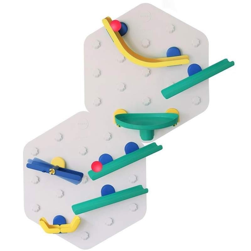 Kulodrom naklejany, zestaw  Marble Run TORNADO - ORIBEL
