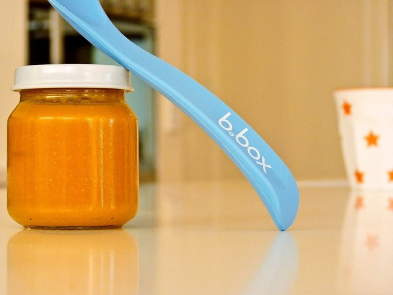 Silikonowe łyżeczki 2 szt. Baby Spoon - b.box