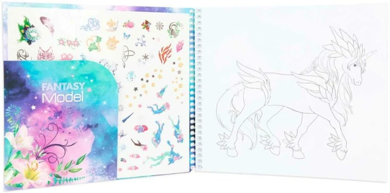 Kolorowanka z Naklejkami Friend FantasyModel - TOPModel