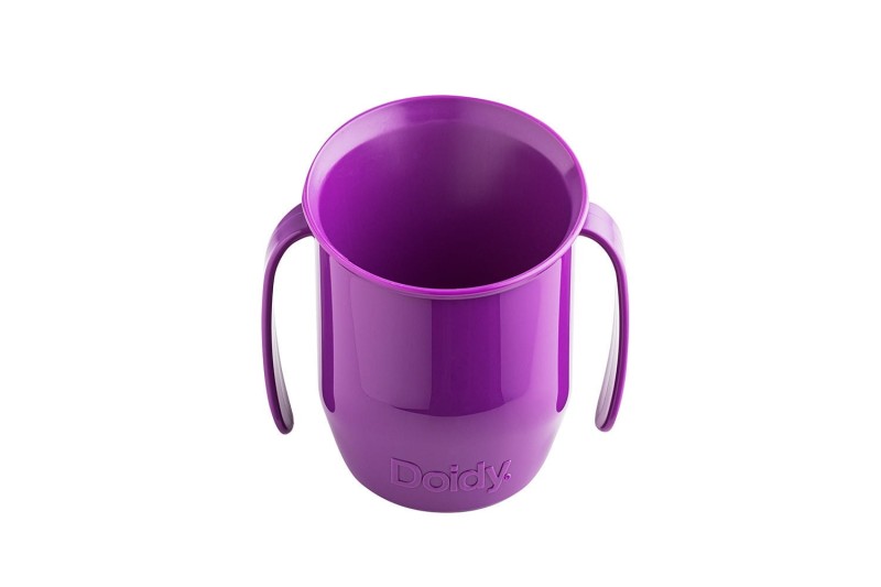 Krzywy kubek 200ml Jagodowy NOWY - Doidy Cup