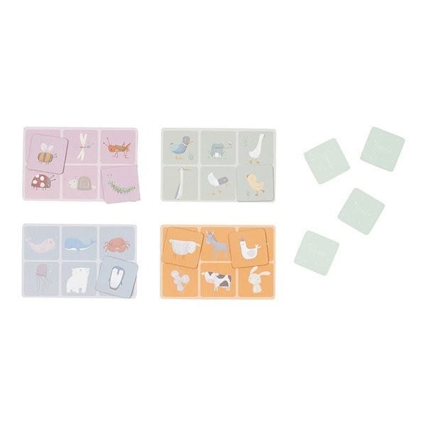 Gra edukacyjna Lotto Animals - Little Dutch