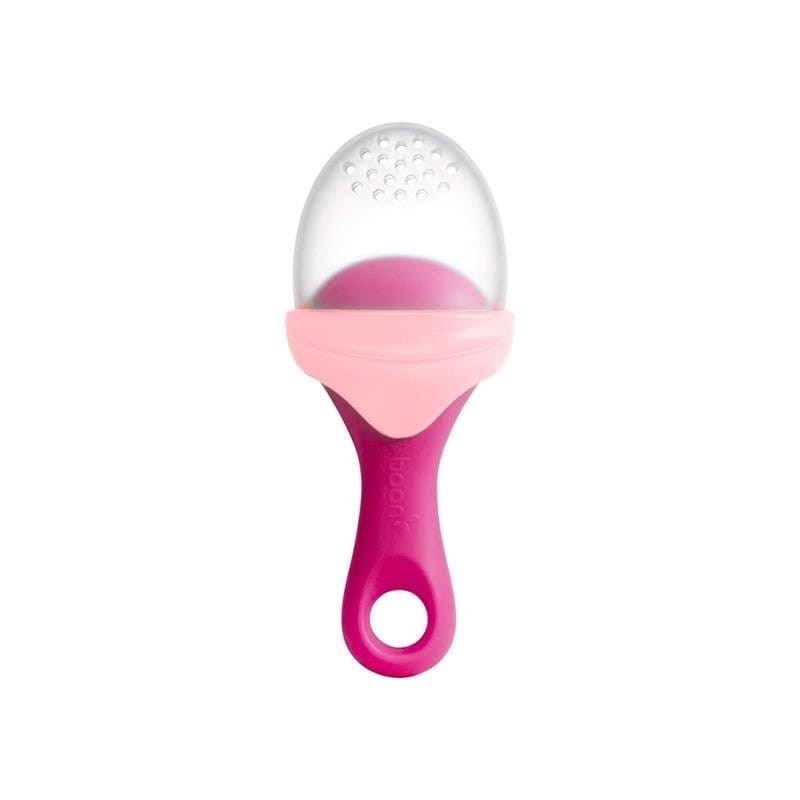 Silikonowy Gryzak Pulp do pokarmów Pink - Boon