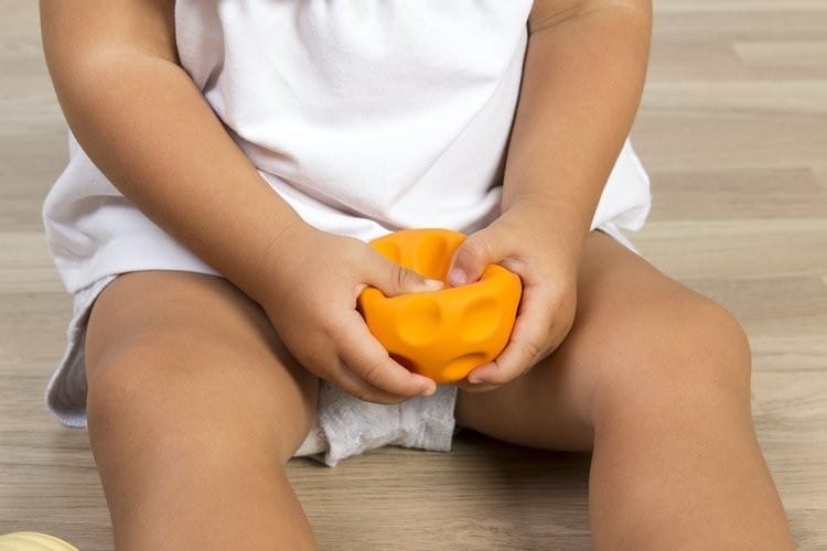 Sensoryczne Piłki Kauczukowe 6 szt. - Miniland