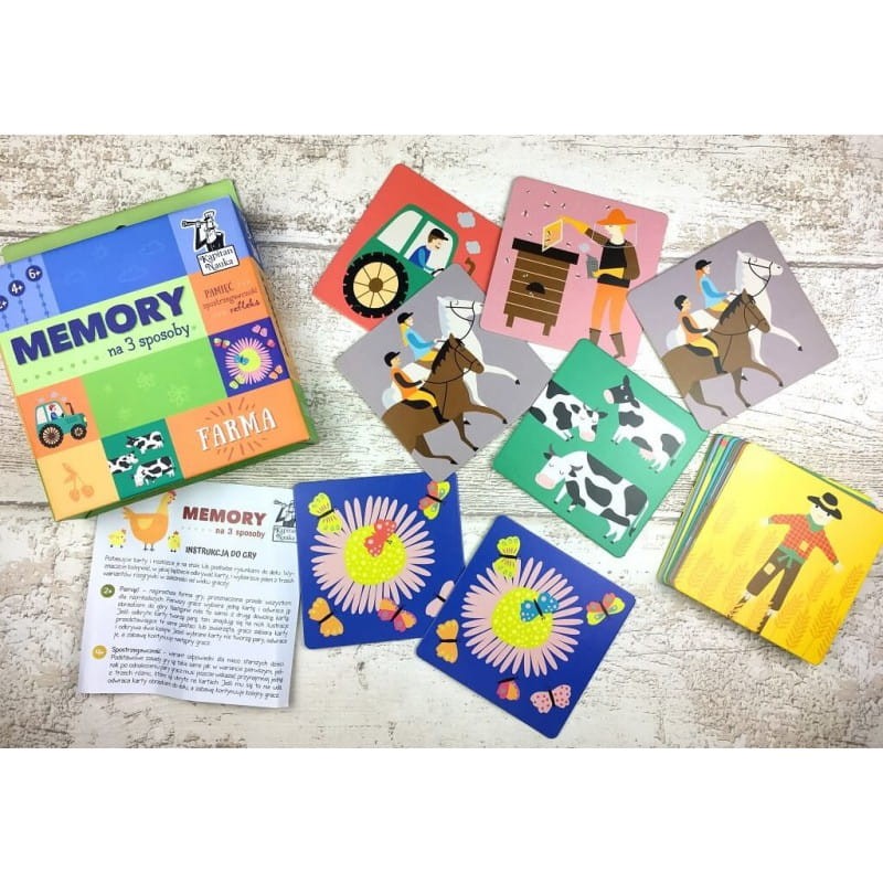 Memory na 3 sposoby. Farma - Kapitan Nauka