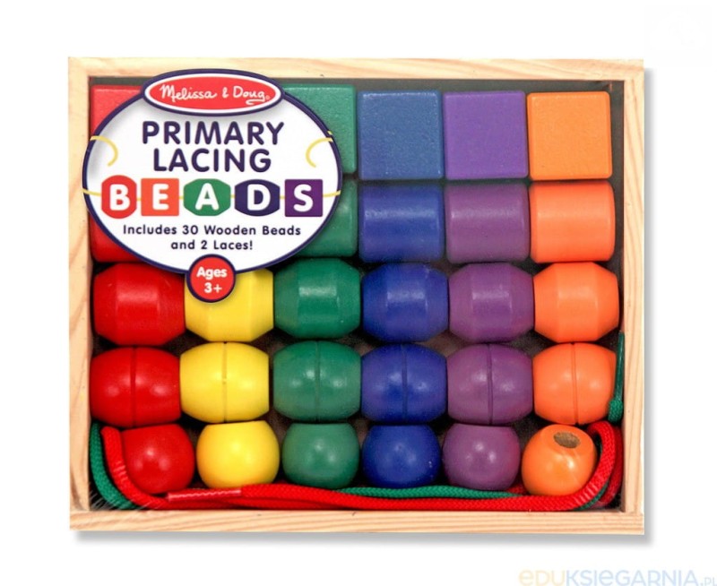 Drewniane klocki nawlekanka - Melissa & Doug