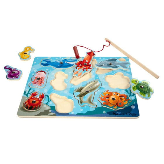 Łowienie Rybek Puzzle z Wędką - Melissa and Doug