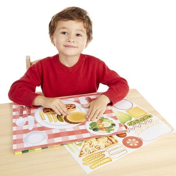 Naklejki Posiłek 225 szt. - Melissa & Doug