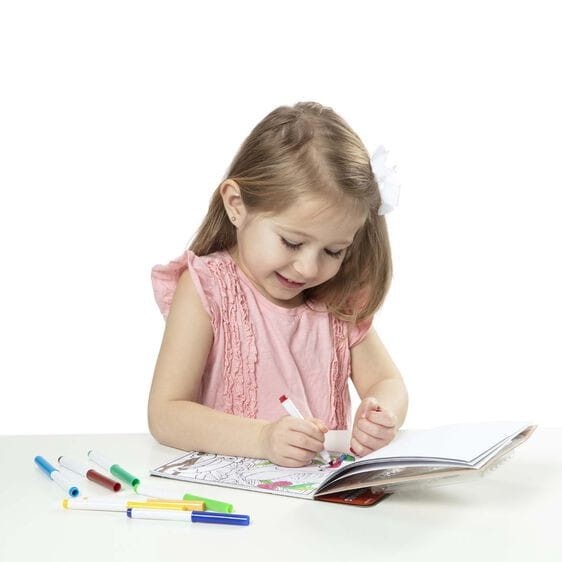 Kolorowanka z Pisakami Dzikie Zwierzęta - Melissa & Doug