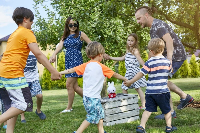 Alilo Króliczek Honey Bunny czerwony