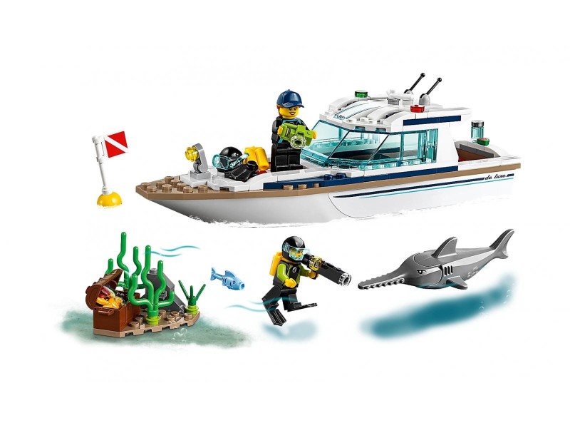 Klocki LEGO City Jacht 60221