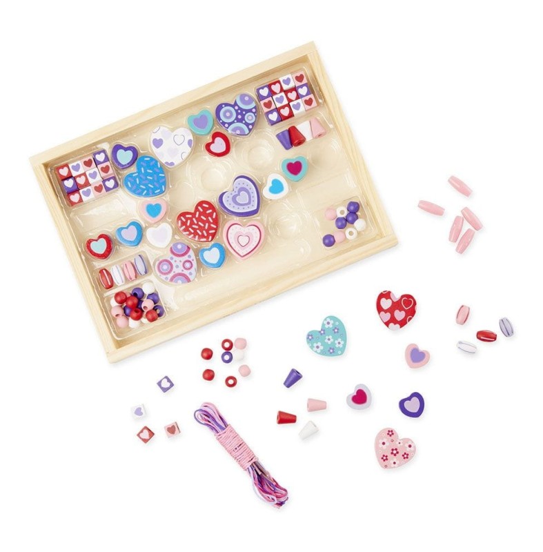 Drewniana Biżuteria Serca - Melissa & Doug