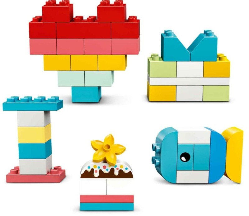 Zestaw Klocków Lego Duplo Pudełko Z serduszkiem 10909