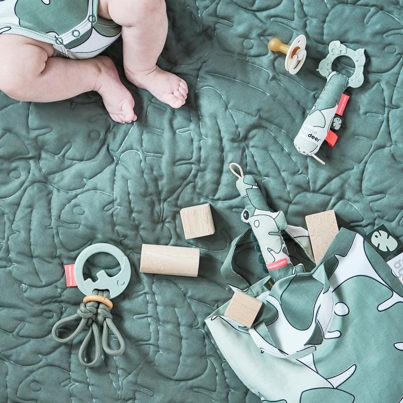 Zestaw Prezent dla Noworodka Grzechotki Tropics - Done By Deer