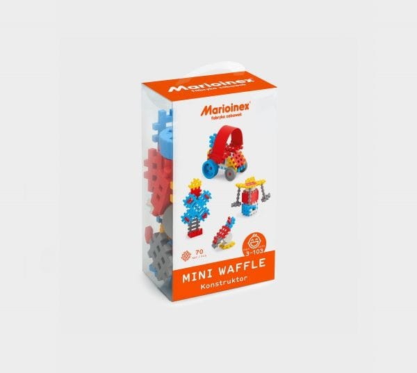 Mini waffle Konstruktor 70 Klocki Marioinex