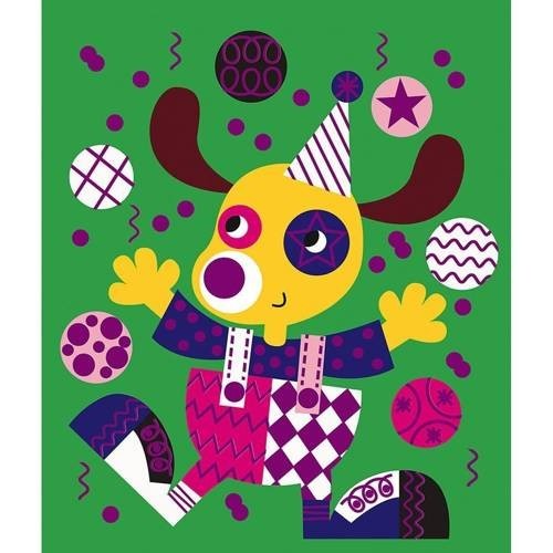 Kolorowe Wydrapywanki Zwierzęta 5 szt.- Janod