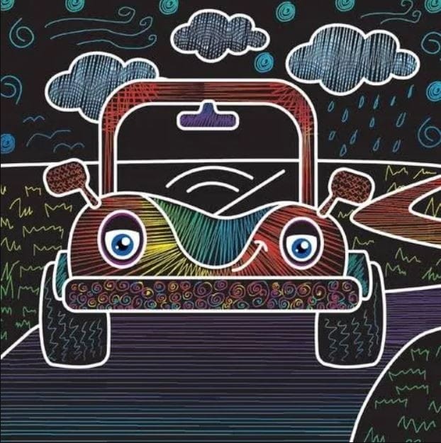 Kreatywne Wydrapywanki na Kołowrotku