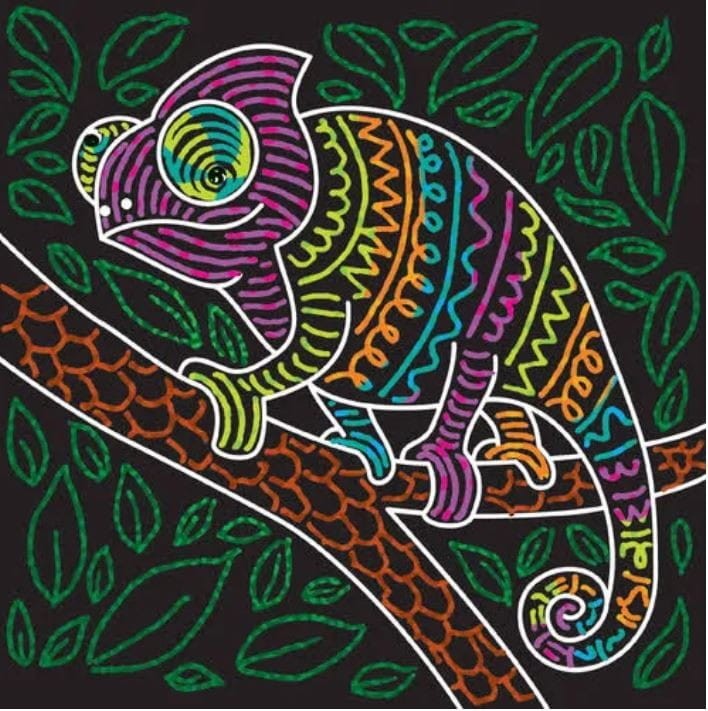 Kreatywne Wydrapywanki Zwierzęta