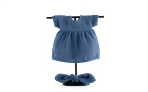 Sukienka i Opaska Pin Up Navy Blue do Lalki 38 cm - Miniland