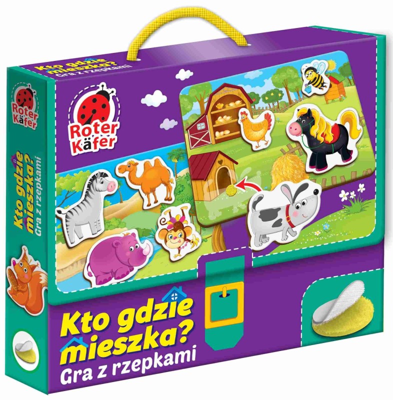 Edukacyjna Gra z Rzepami Kto gdzie mieszka?