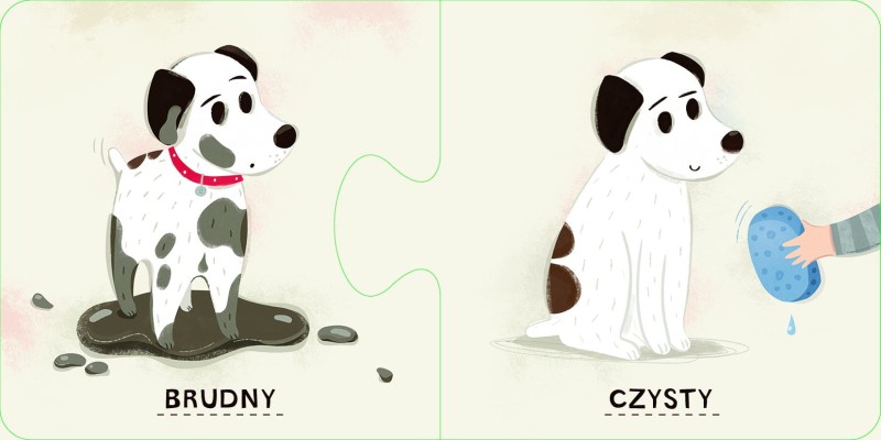 Pucio Puzzle dwuelementowe. Przeciwieństwa -  Nasza Księgarnia