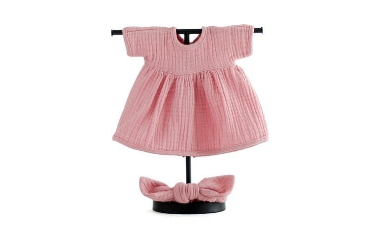 Sukienka i Opaska Pin Up Pinky Winky do Lalki 38 cm - Miniland