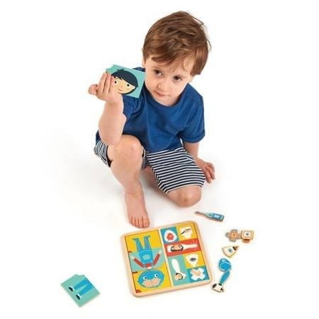Układanka Edukacyjna Ciało Człowieka - Tender Leaf Toys