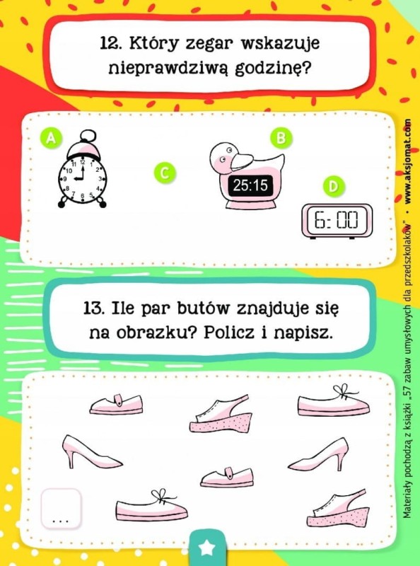 57 zabaw umysłowych dla przedszkolaków