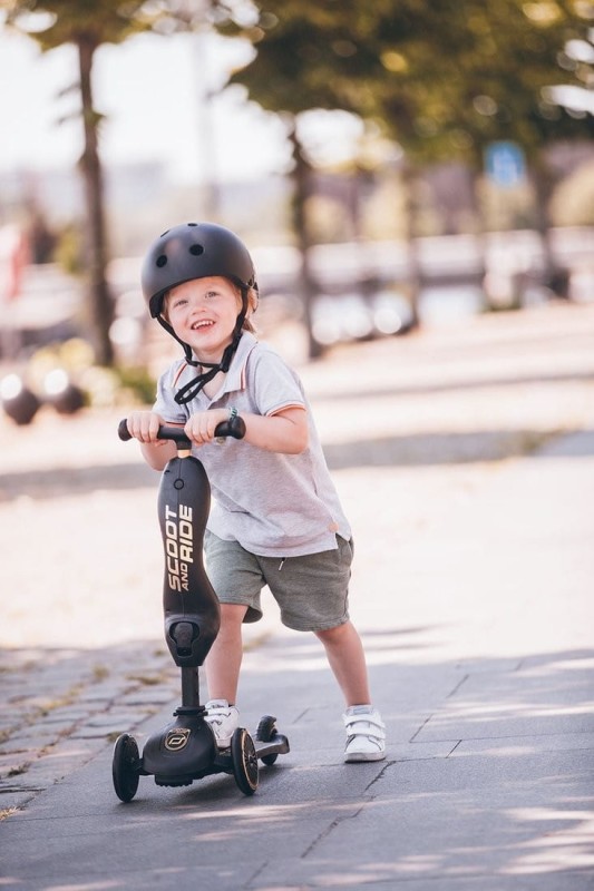 Hulajnoga Jeździk Highwaykick1 Black & Gold - Scoot & Ride