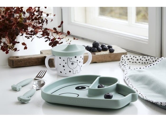 Kubek z Dziubkiem i Niewysypek 2w1 Blue- Done by Deer