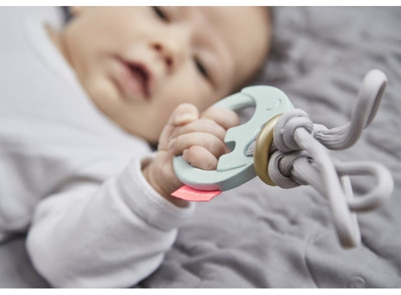 Zestaw Prezent dla Noworodka Grzechotki róż - Done By Deer