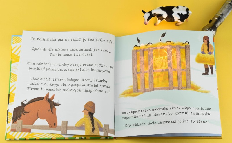 Na farmie. Podświetl i Odkryj.