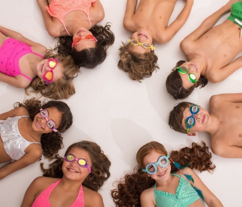 Okularki do Pływania Niebieskie Henna - Bling2O