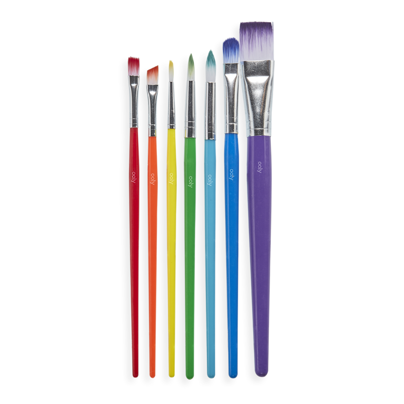 Zestaw Pędzelków o Różnych Końcach 7 szt. - Ooly
