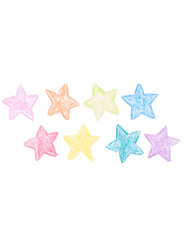 Kredki Gwiazdki Stars Of The Sea 8 szt. - Ooly