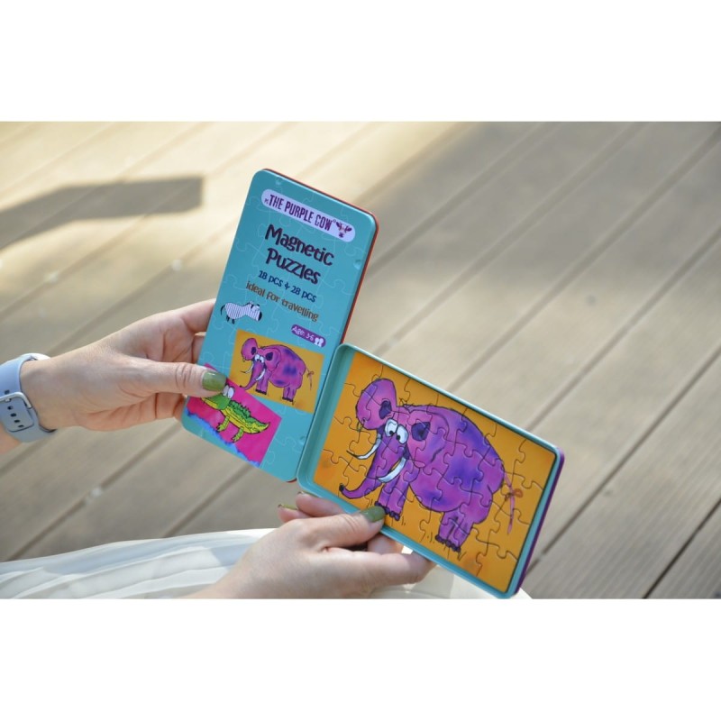 Puzzle Magnetyczne - The Purple Cow