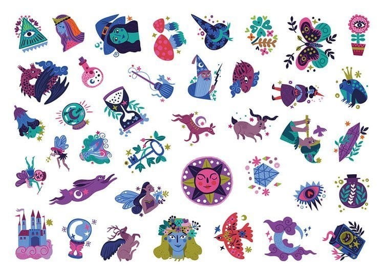 Zmywalne Tatuaże dla Dzieci Ocean - Auzou