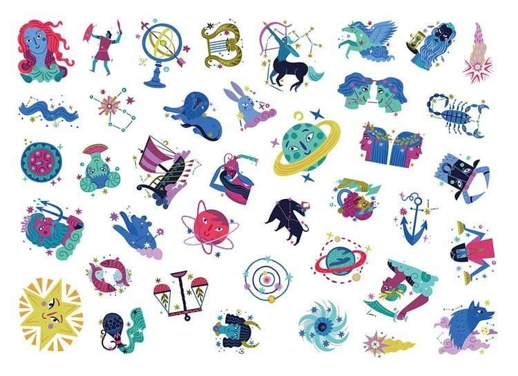 Zmywalne Tatuaże dla Dzieci Gwiazdozbiór - Auzou