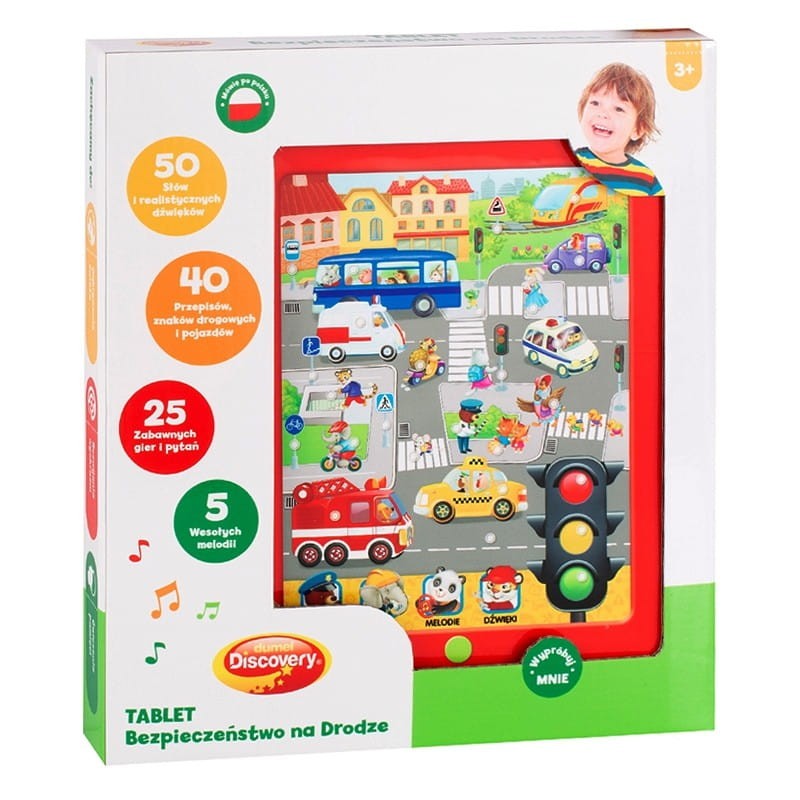 Tablet dla Dzieci - Bezpieczeństwo na drodze - Dumel