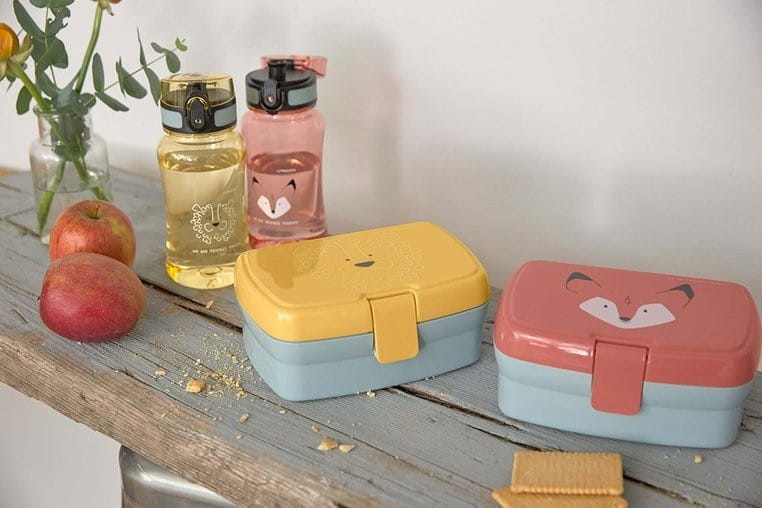 Zestaw Lunchbox + Tritanowa butelka About Friends Lew - Lassig