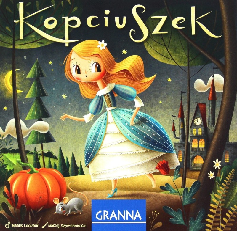 Kopciuszek. Kooperacyjna gra memo dla dzieci